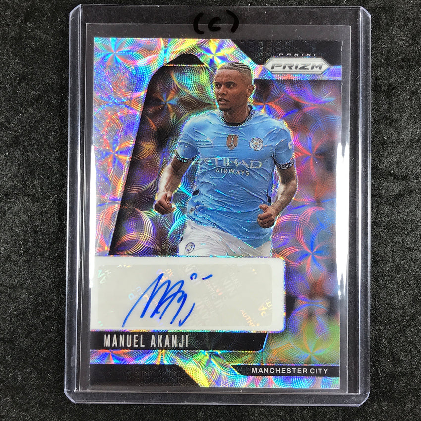 2024-25 Prizm EPL MANUEL AKANJI Signatures Auto Choice #MA (C)