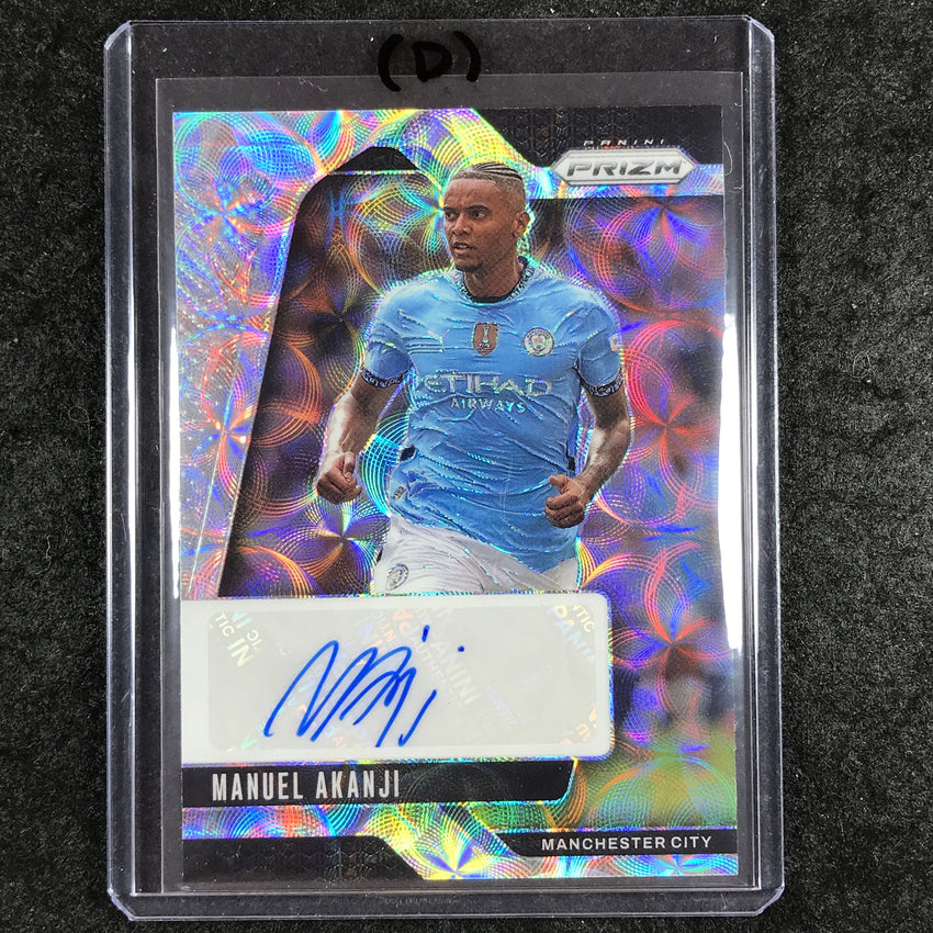 2024-25 Prizm EPL MANUEL AKANJI Signatures Auto Choice #MA (D)