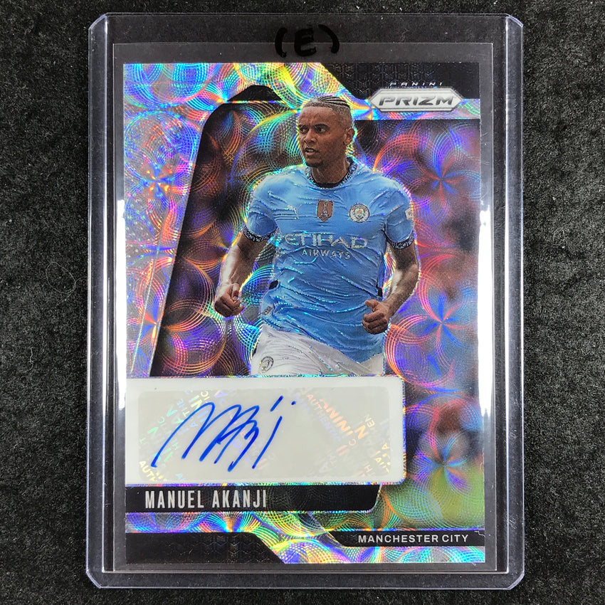 2024-25 Prizm EPL MANUEL AKANJI Signatures Auto Choice #MA (E)