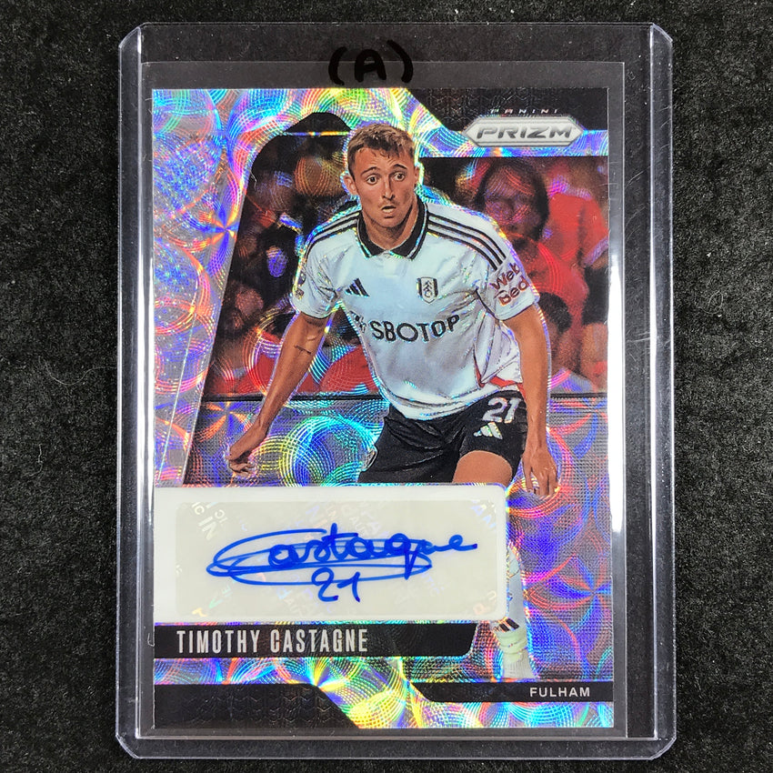2024-25 Prizm EPL TIMOTHY CASTAGNE Signatures Auto Choice #TC (A)