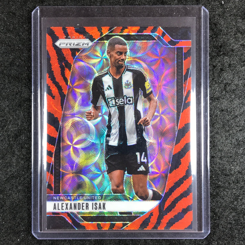 2024-25 Prizm EPL ALEXANDER ISAK Choice Tiger Stripe #120