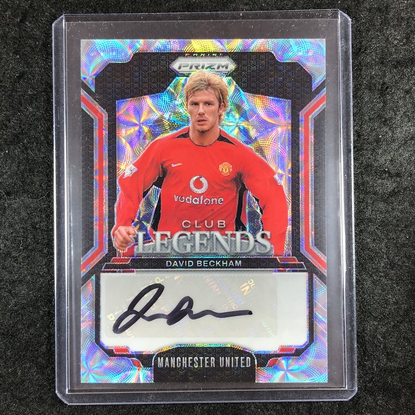 2024-25 Prizm EPL DAVID BECKHAM Club Legends Auto Choice #DB