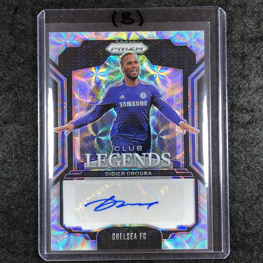 2024-25 Prizm EPL DIDIER DROGBA Club Legends Auto Choice #DD (B)
