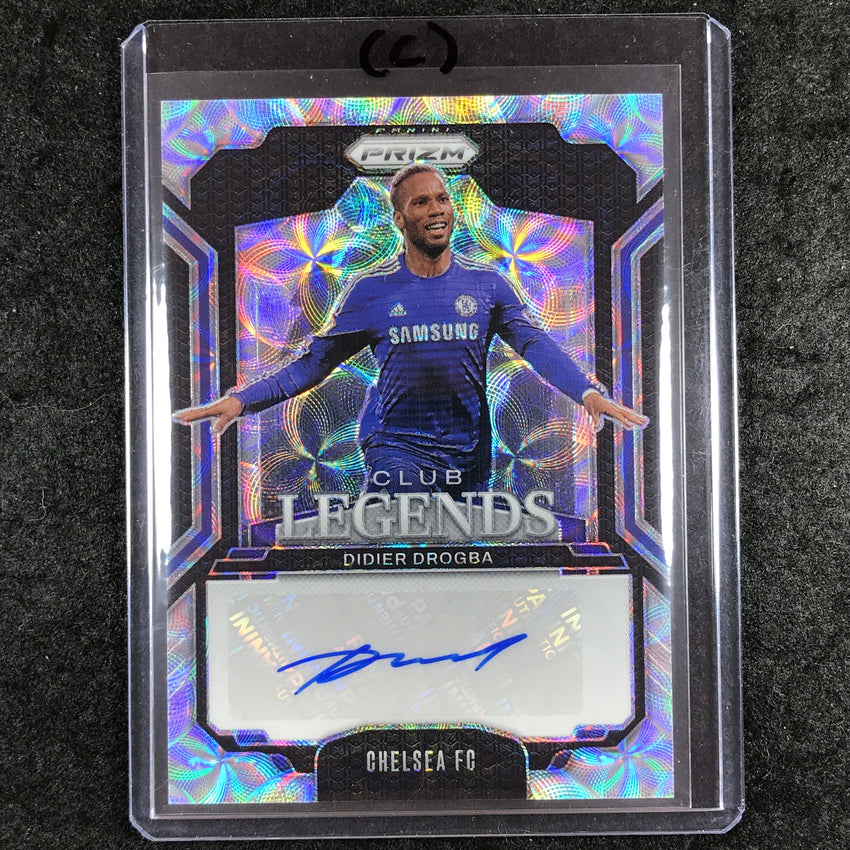 2024-25 Prizm EPL DIDIER DROGBA Club Legends Auto Choice #DD (C)