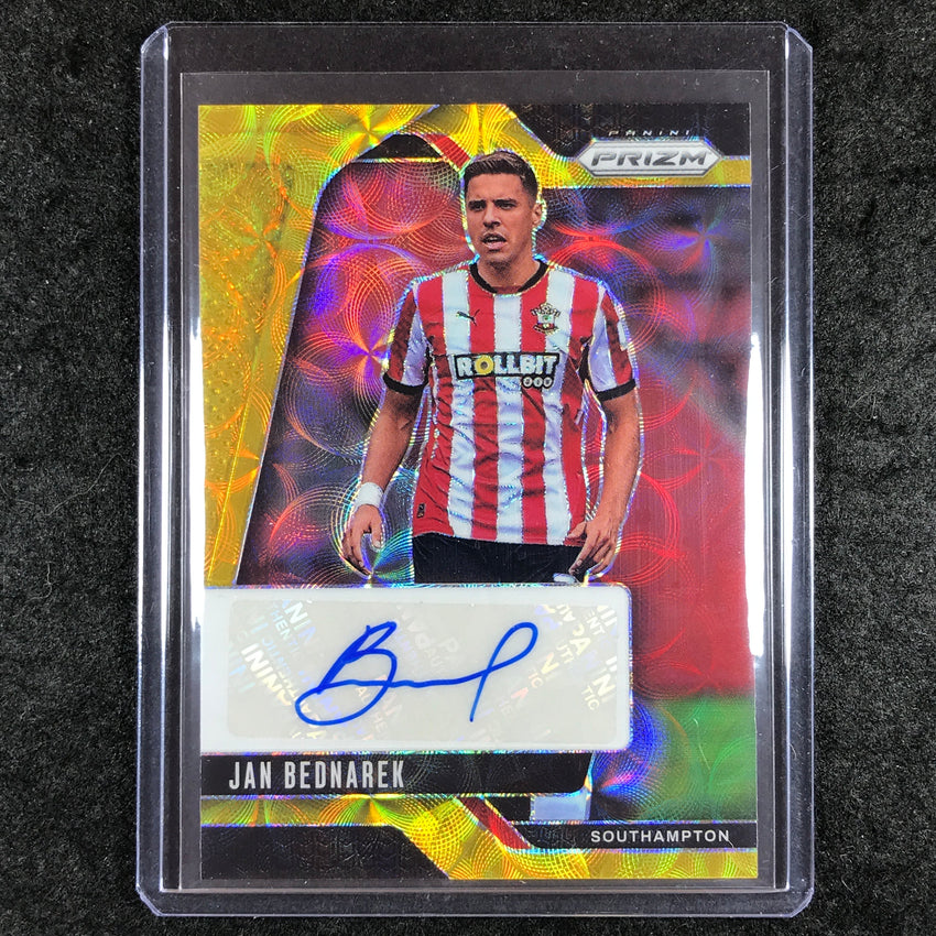 2024-25 Prizm EPL JAN BEDNAREK Signatures Auto Choice Gold 5/10