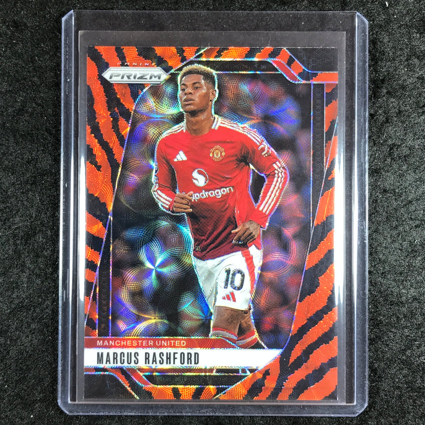 2024-25 Prizm EPL MARCUS RASHFORD Choice Tiger Stripe #126