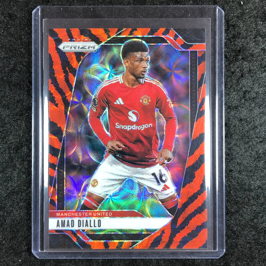 2024-25 Prizm EPL AMAD DIALLO Choice Tiger Stripe #130