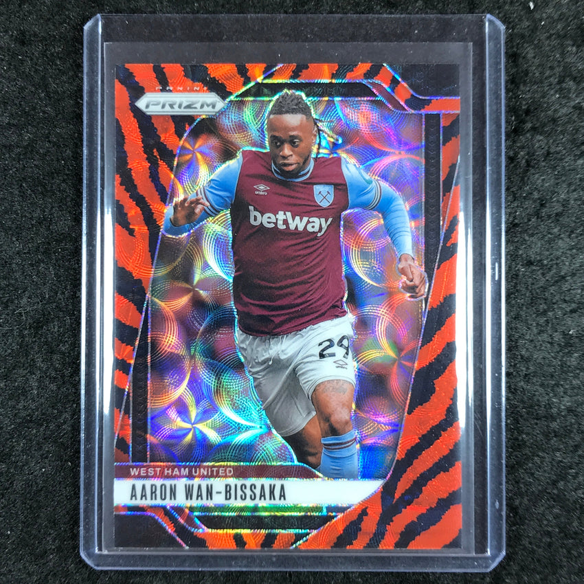 2024-25 Prizm EPL AARON WAN-BISSAKA Choice Tiger Stripe #152