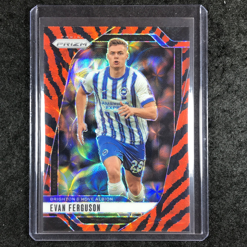 2024-25 Prizm EPL EVAN FERGUSON Choice Tiger Stripe #182