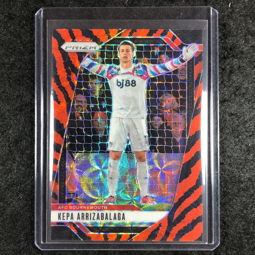 2024-25 Prizm EPL KEPA ARRIZABALAGA Choice Tiger Stripe #195