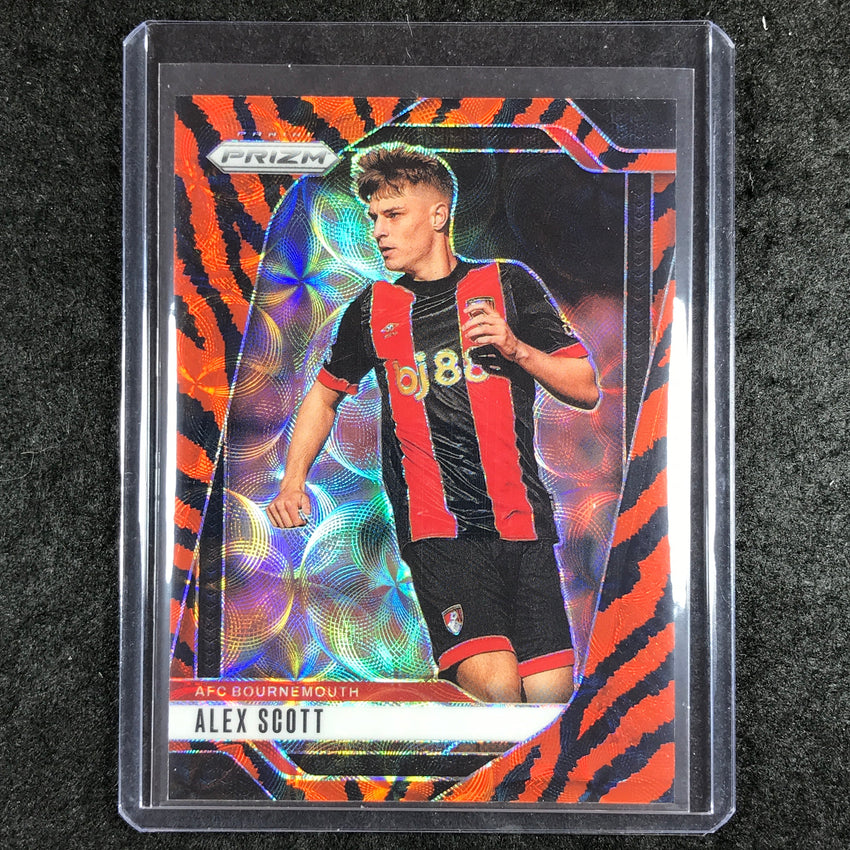 2024-25 Prizm EPL ALEX SCOTT Choice Tiger Stripe #199