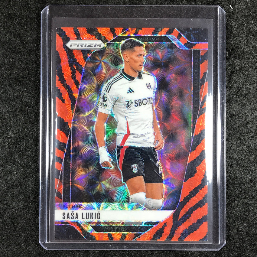 2024-25 Prizm EPL SASA LUKIC Choice Tiger Stripe #202
