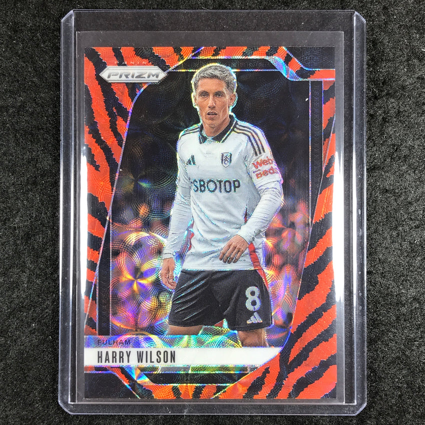 2024-25 Prizm EPL HARRY WILSON Choice Tiger Stripe #208