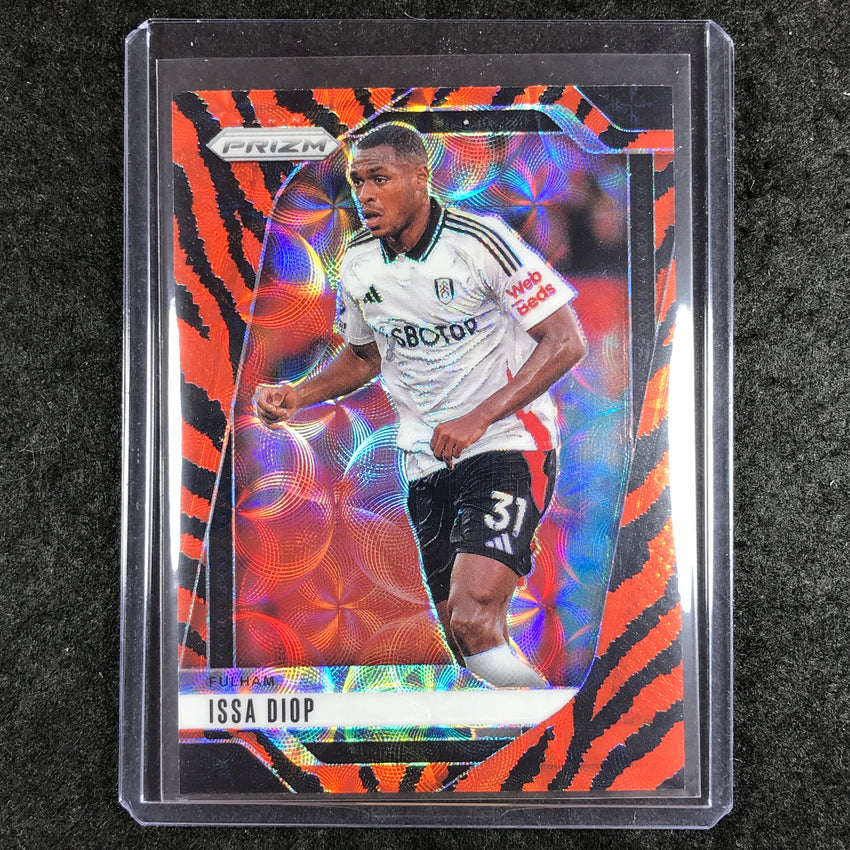 2024-25 Prizm EPL ISSA DIOP Choice Tiger Stripe #210