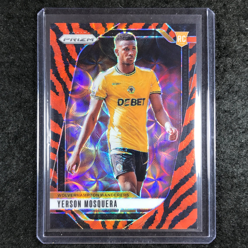 2024-25 Prizm EPL YERSON MOSQUERA Choice Tiger Stripe #218