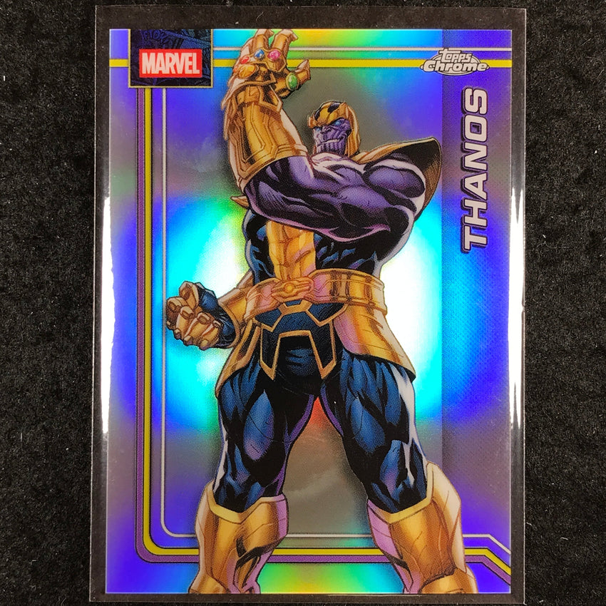 2026 Topps Chrome Marvel Comics THANOS Base Refractor #174