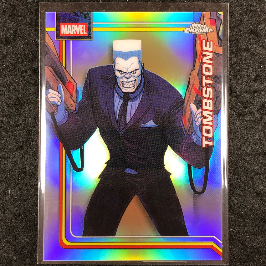 2026 Topps Chrome Marvel Comics TOMBSTONE Base Refractor #180