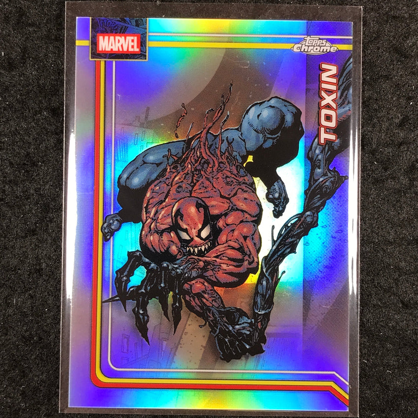 2026 Topps Chrome Marvel Comics TOXIN Base Refractor #181