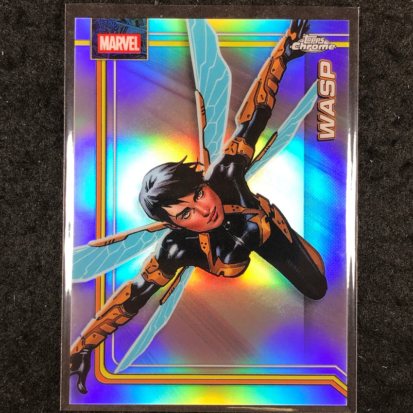 2026 Topps Chrome Marvel Comics WASP Base Refractor #194