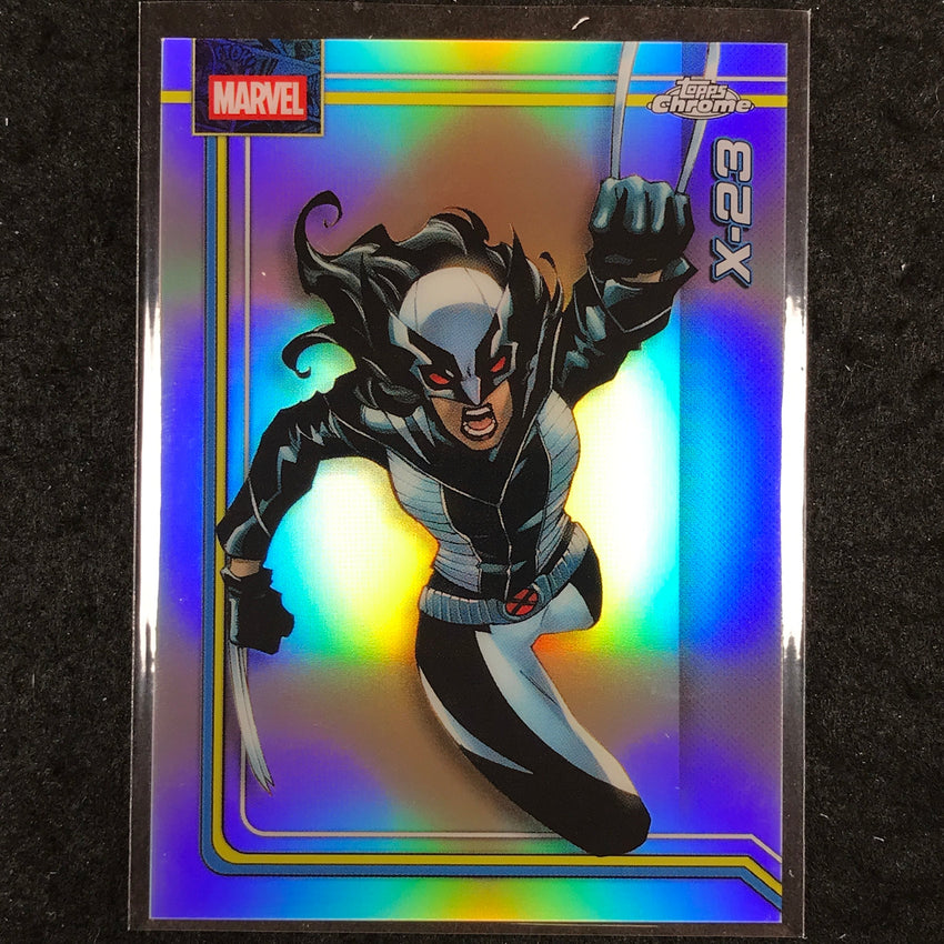 2026 Topps Chrome Marvel Comics X-23 Base Refractor #200