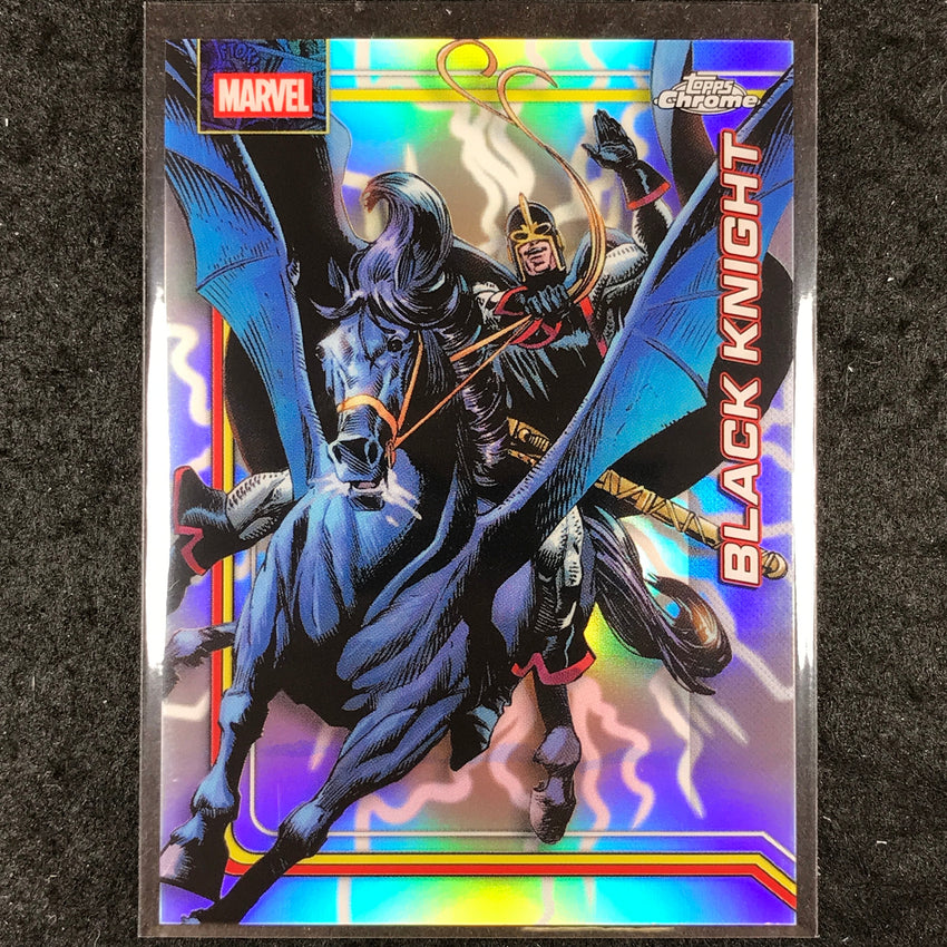 2026 Topps Chrome Marvel Comics BLACK BOLT Storm's Lightning Refractor #12