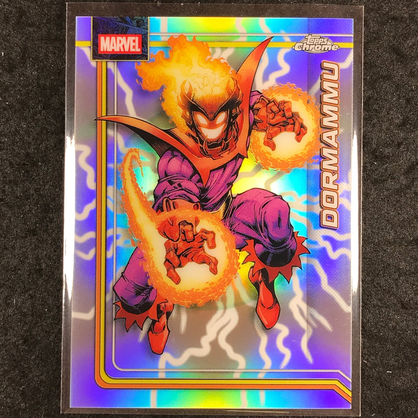 2026 Topps Chrome Marvel Comics DORMAMMU Storm's Lightning Refractor #32