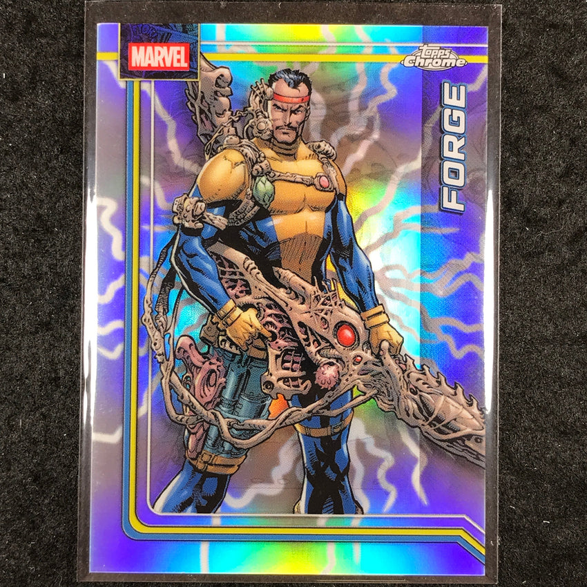 2026 Topps Chrome Marvel Comics FORGE Storm's Lightning Refractor #37