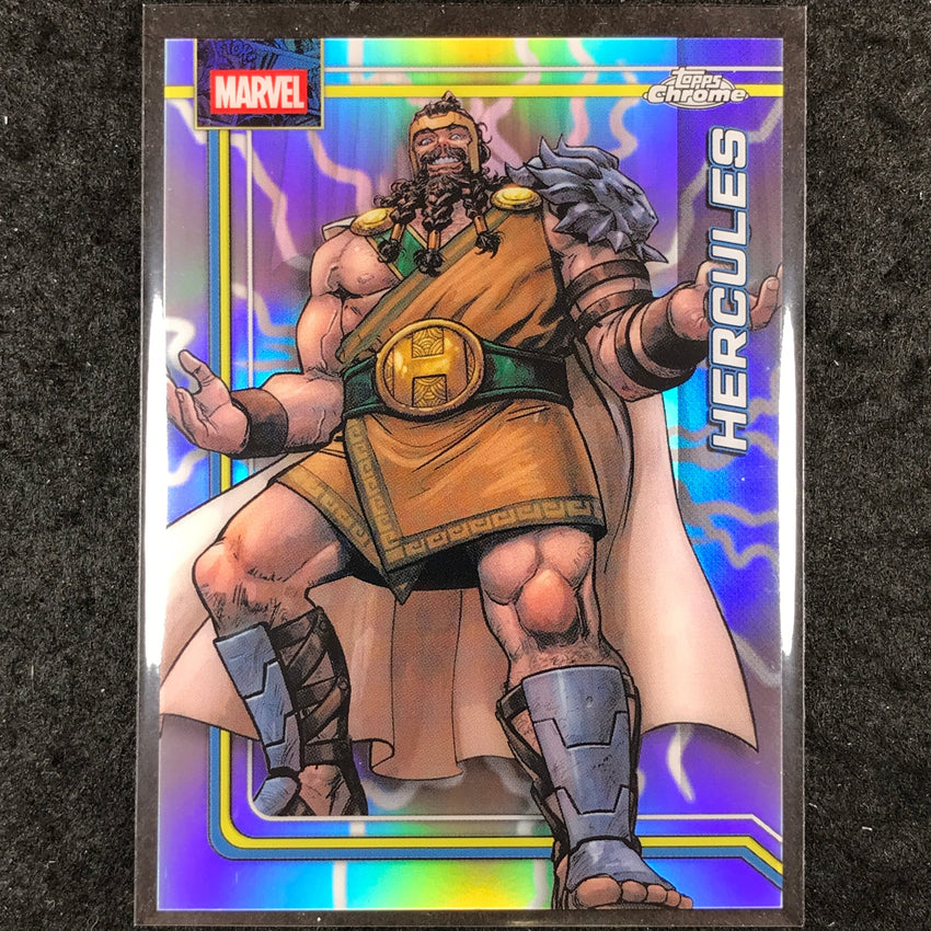 2026 Topps Chrome Marvel Comics HERCULES Storm's Lightning Refractor #48