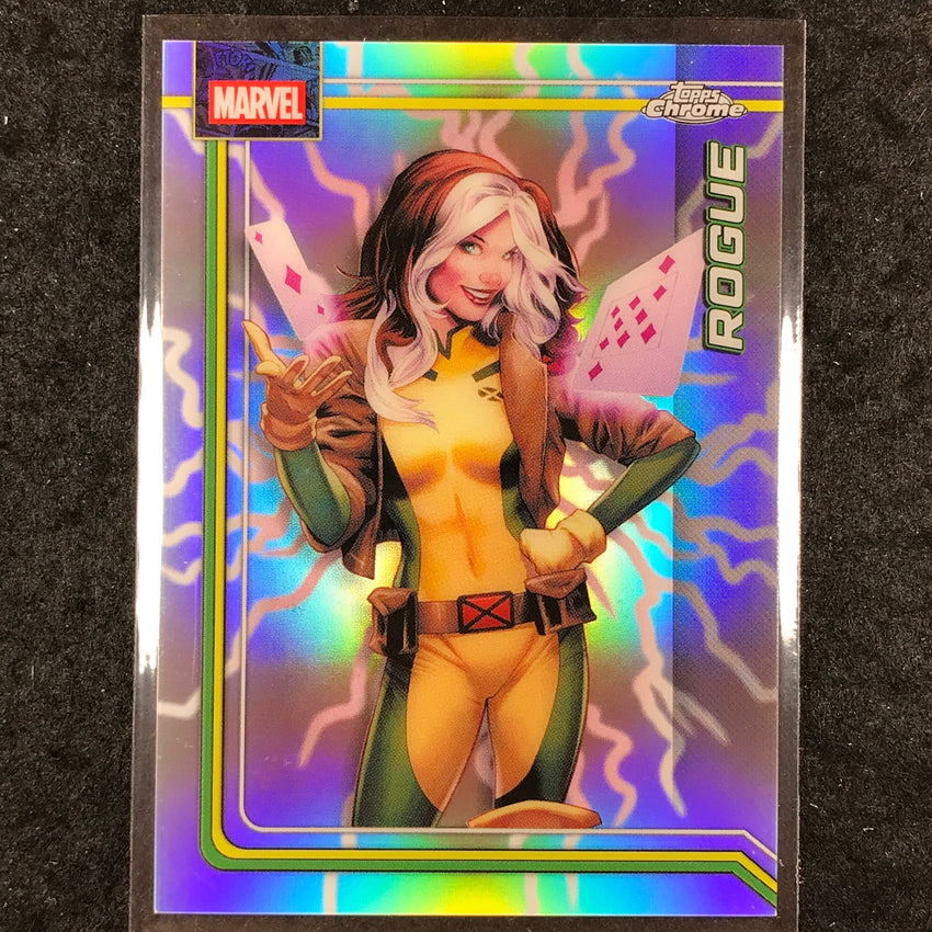 2026 Topps Chrome Marvel Comics ROGUE Storm's Lightning Refractor #99