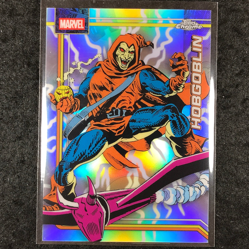 2026 Topps Chrome Marvel Comics HOBGOBLIN Storm's Lightning Refractor #126