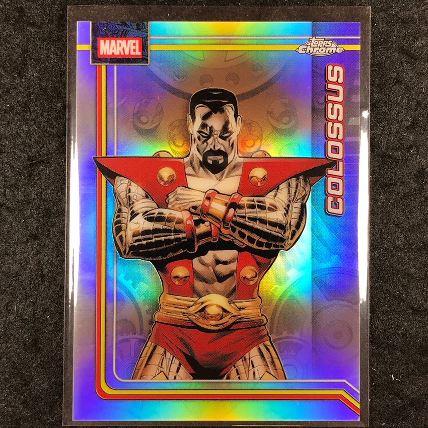 2026 Topps Chrome Marvel Comics COLOSSUS Base Refractor #23