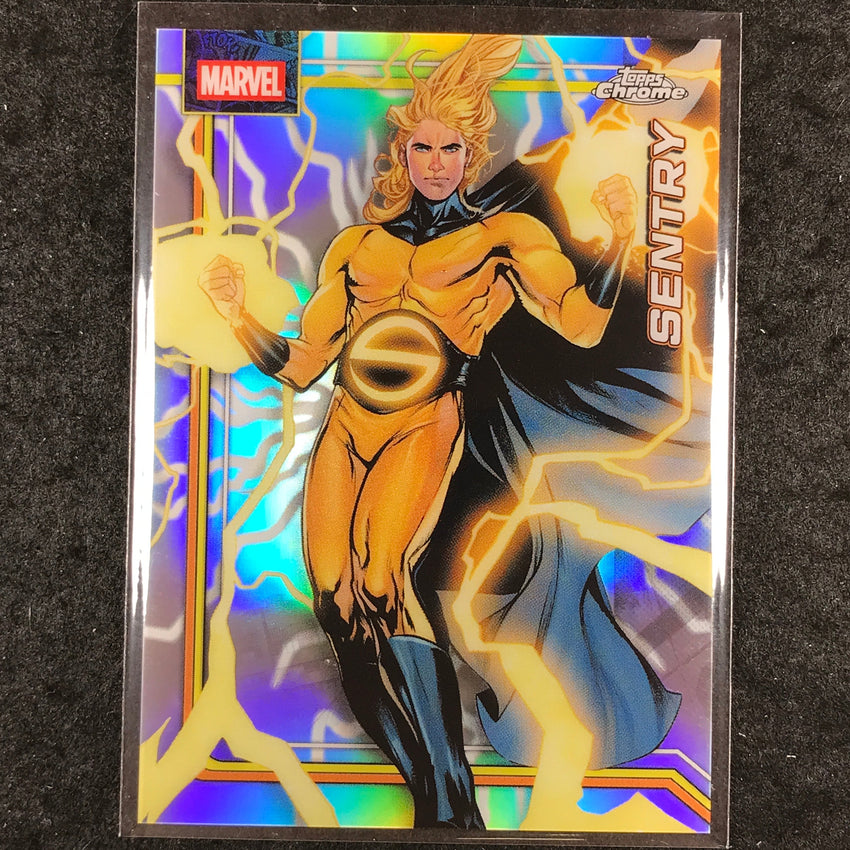 2026 Topps Chrome Marvel Comics SENTRY Storm's Lightning Refractor #149