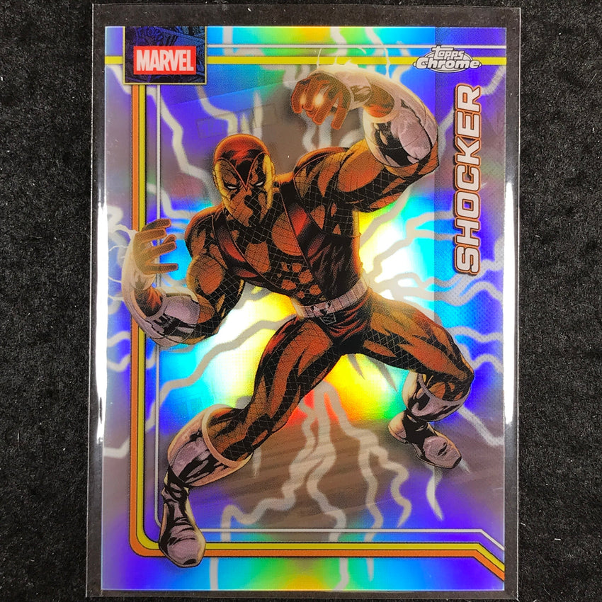 2026 Topps Chrome Marvel Comics SHOCKER Storm's Lightning Refractor #153