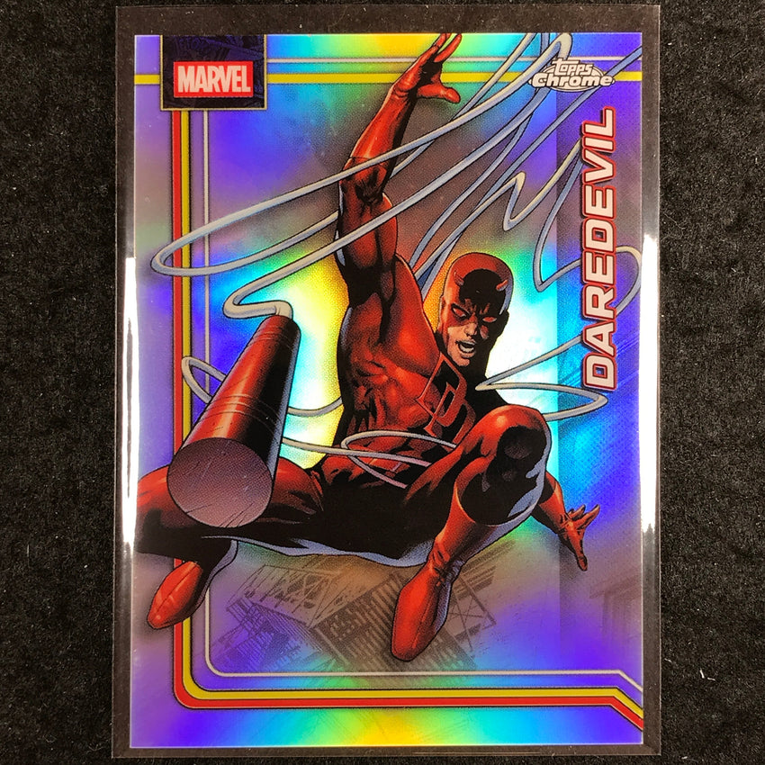 2026 Topps Chrome Marvel Comics DAREDEVIL Base Refractor #25