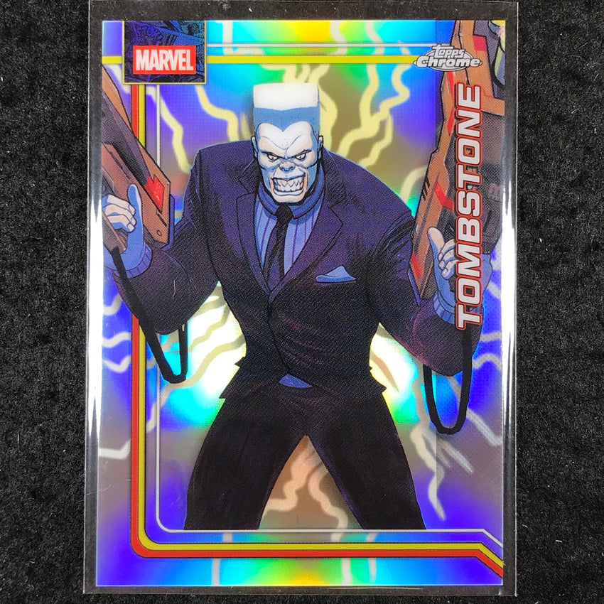 2026 Topps Chrome Marvel Comics TOMBSTONE Storm's Lightning Refractor #180