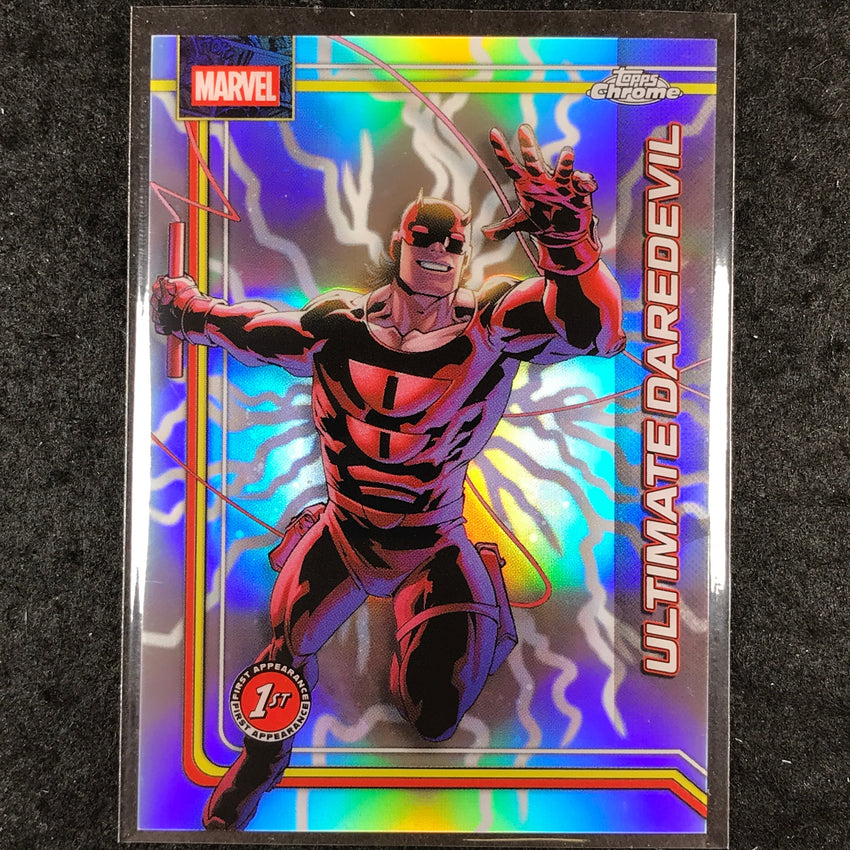 2026 Topps Chrome Marvel Comics DAREDEVIL Debut Storm's Lightning Refractor #183