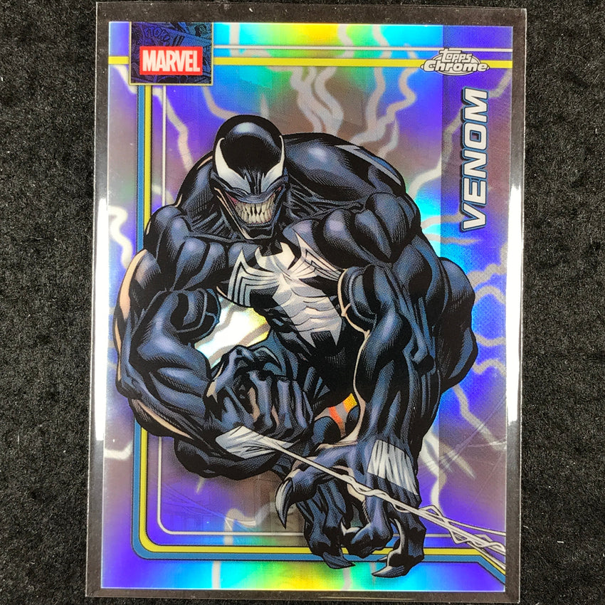 2026 Topps Chrome Marvel Comics VENOM Storm's Lightning Refractor #187