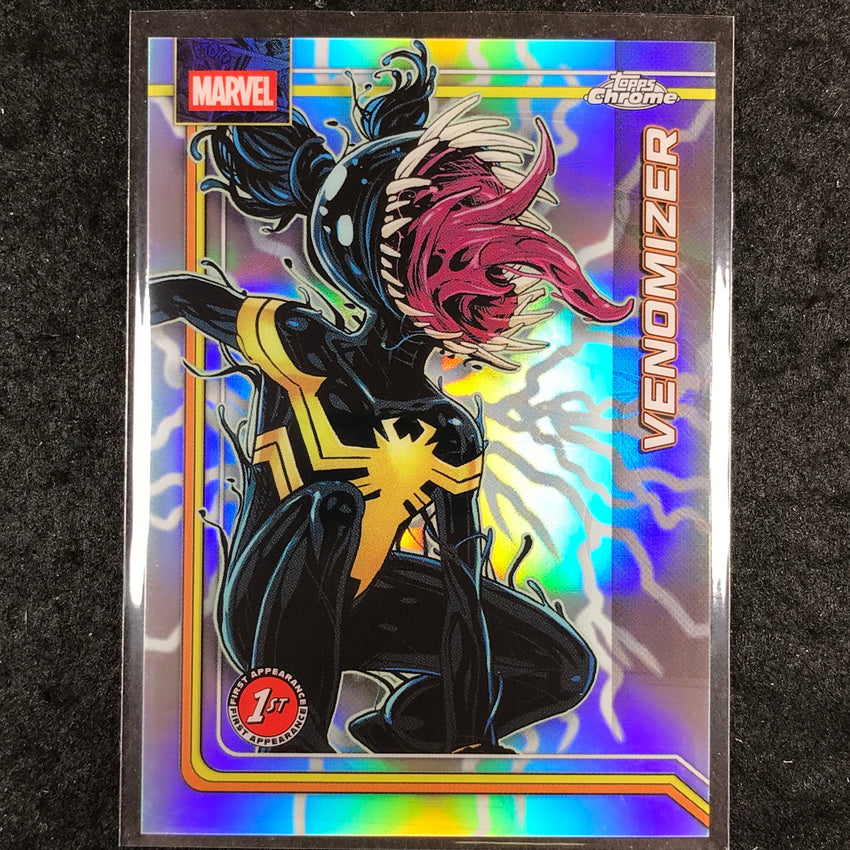 2026 Topps Chrome Marvel Comics VENOMIZER Debut Storm's Lightning Refractor #188