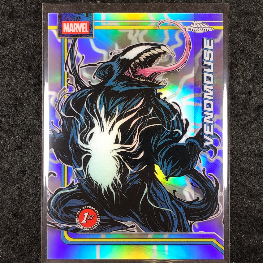 2026 Topps Chrome Marvel Comics VENOMOUSE Debut Storm's Lightning Refractor #189