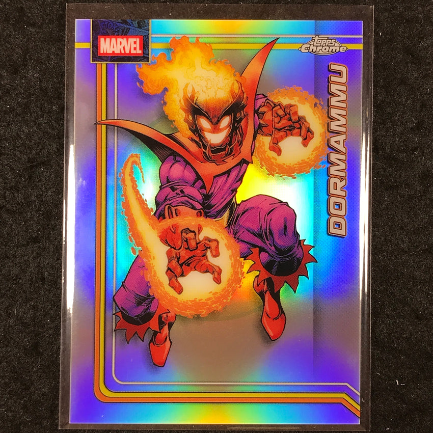 2026 Topps Chrome Marvel Comics DORMAMMU Base Refractor #32
