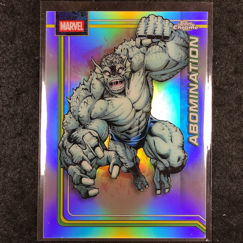 2026 Topps Chrome Marvel Comics ABOMINATION Base Refractor #1