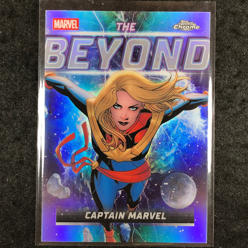 2026 Topps Chrome Marvel Comics CAPTAIN MARVEL The Beyond #8