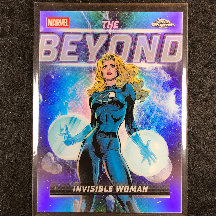 2026 Topps Chrome Marvel Comics INVISIBLE WOMAN The Beyond #10