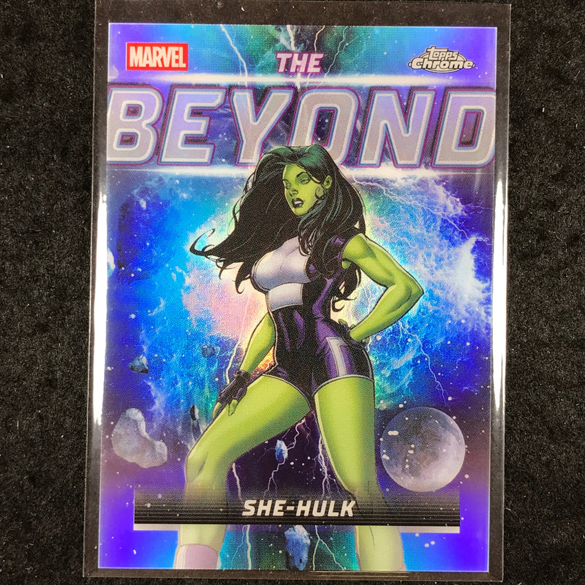 2026 Topps Chrome Marvel Comics SHE-HULK The Beyond #17