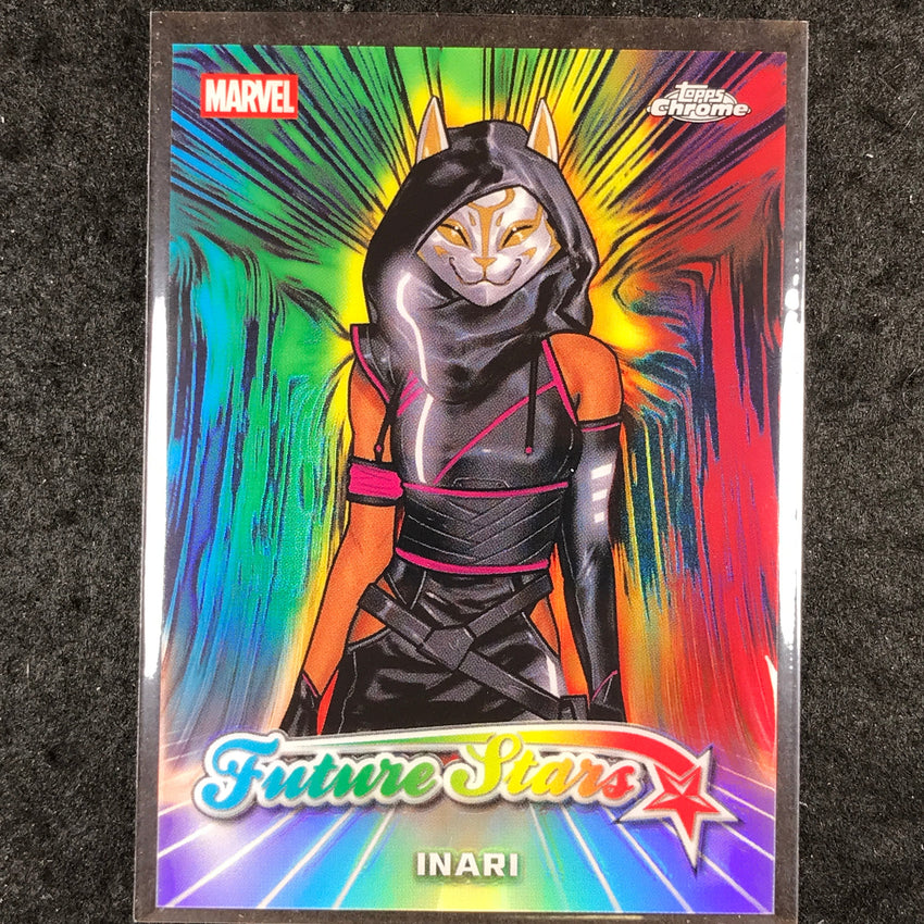 2026 Topps Chrome Marvel Comics INARI Future Stars #FS-07