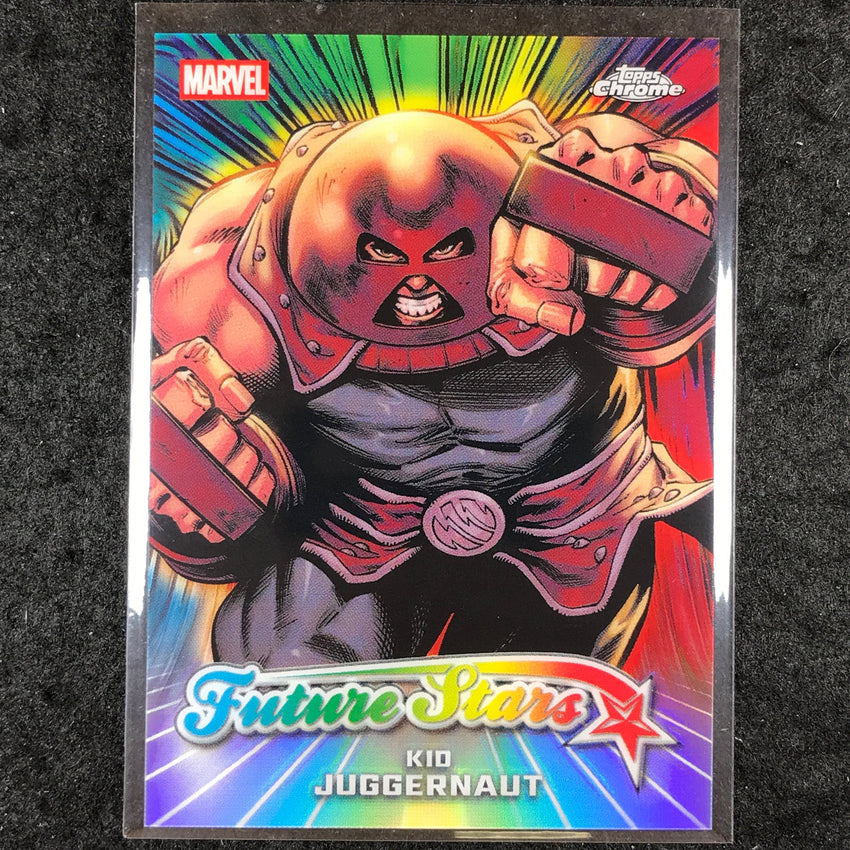 2026 Topps Chrome Marvel Comics KID JUGGERNAUT Future Stars #FS-10