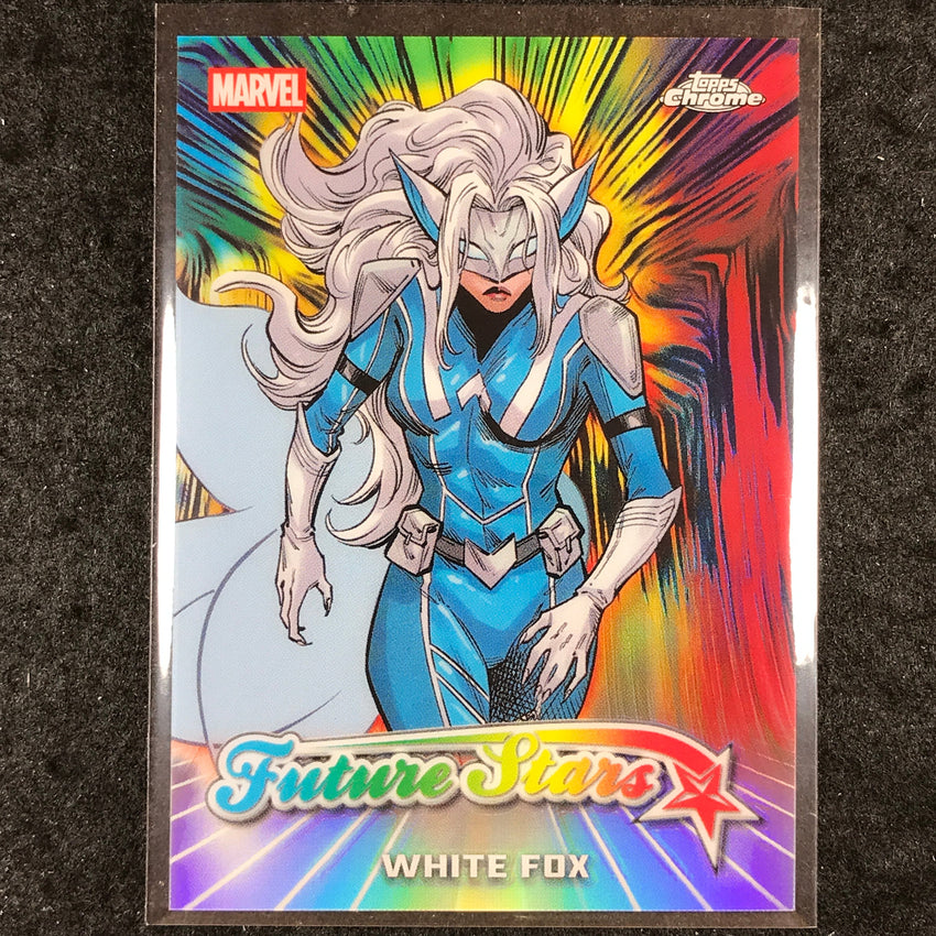 2026 Topps Chrome Marvel Comics WHITE FOX Future Stars #FS-18