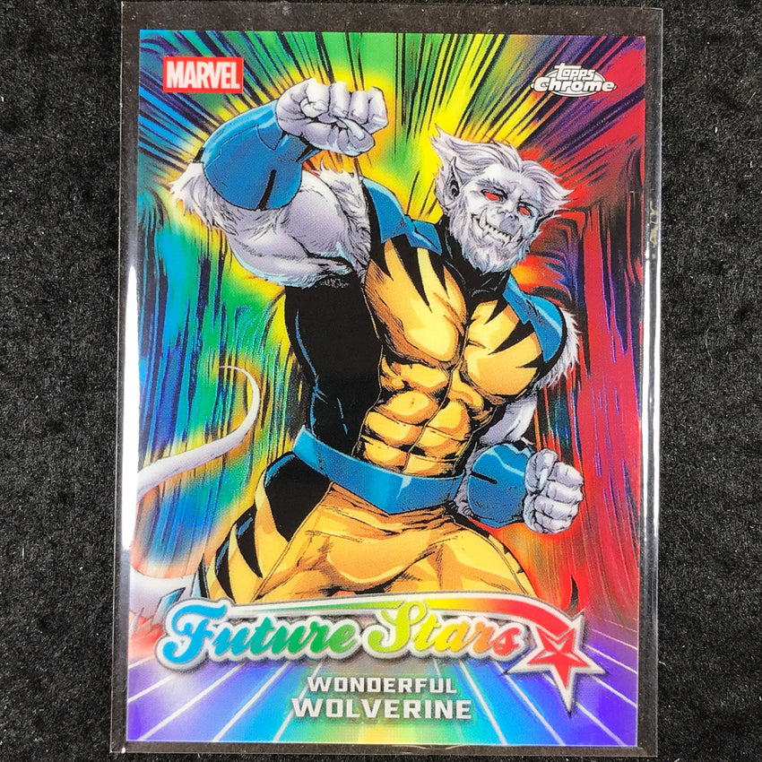 2026 Topps Chrome Marvel Comics WONDERFUL WOLVERINE Future Stars #FS-20