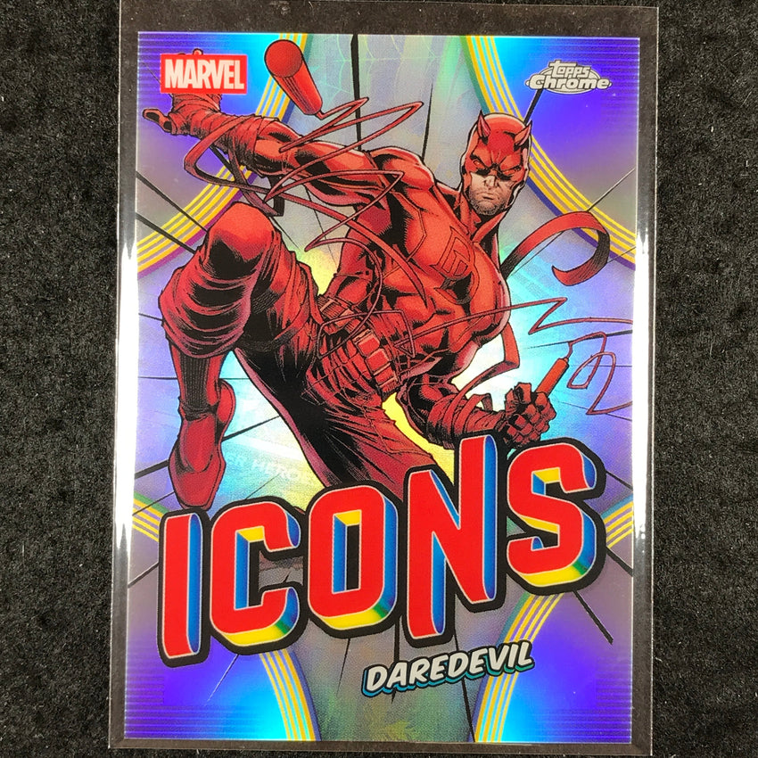 2026 Topps Chrome Marvel Comics DAREDEVIL Marvel Icons #MI-03