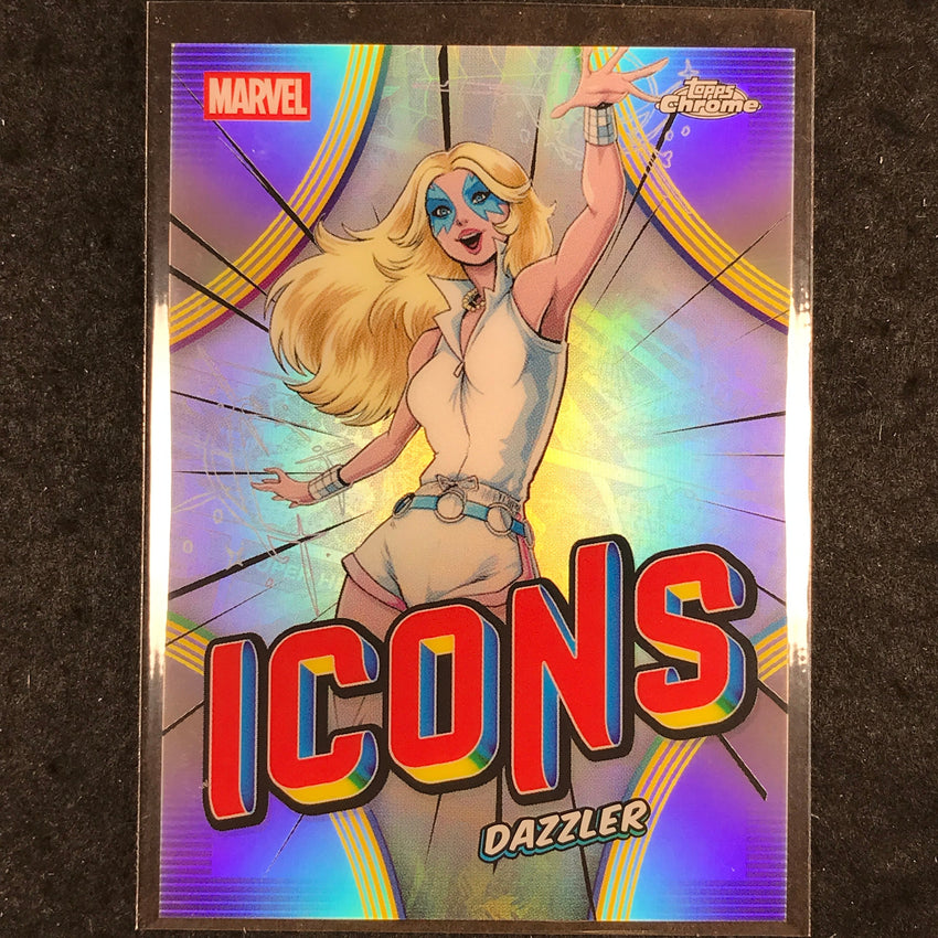 2026 Topps Chrome Marvel Comics DAZZLER Marvel Icons #MI-04